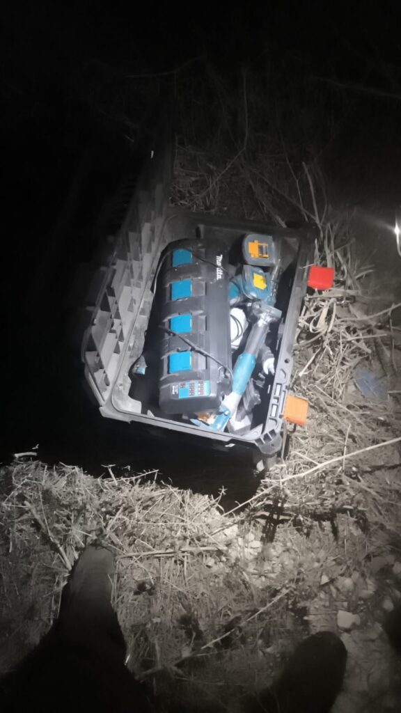 צוותי אופ"ק והשיטור העירוני סיכלו פריצה במשאית באזור התעשייה נ.ע.מ